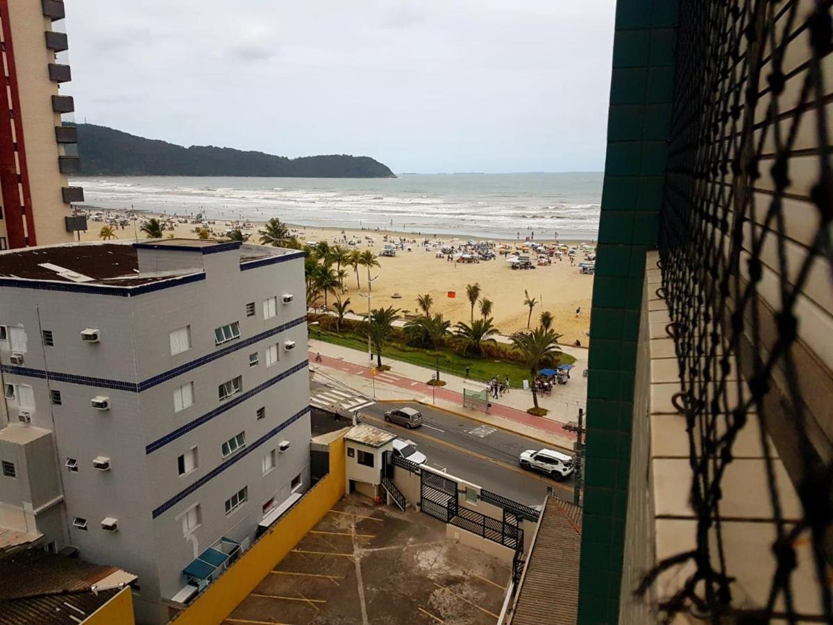 Kitnet Guilhermina Frente Feirinha E Mar Praia Grande  Esterno foto